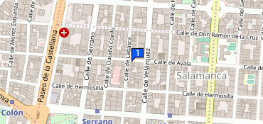Agua con gas Pendiente Reunir Alma en Pena, C/ Ayala, 34 Esq, Calle de Lagasca, Madrid, teléfono +34 910  64 24 62
